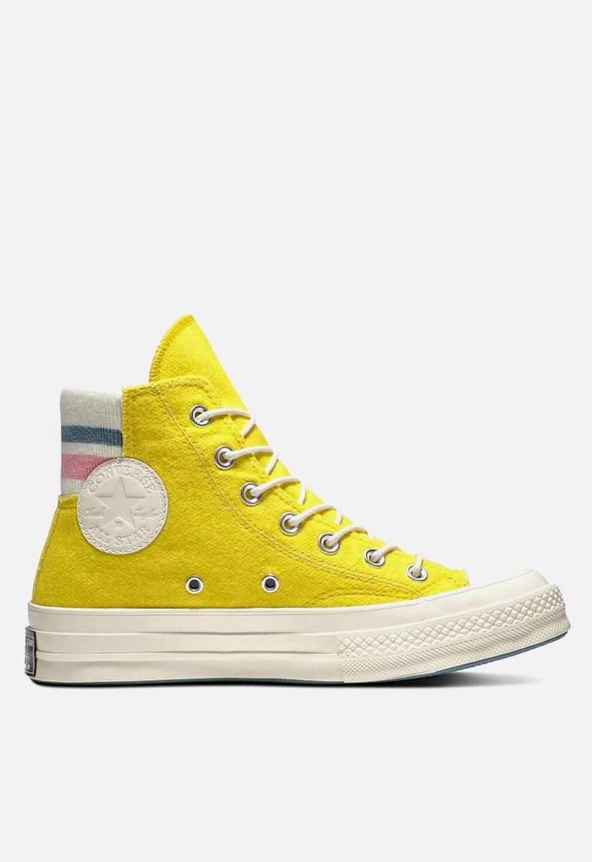 Converse - Chuck 70 retro stripe hi - yellow 