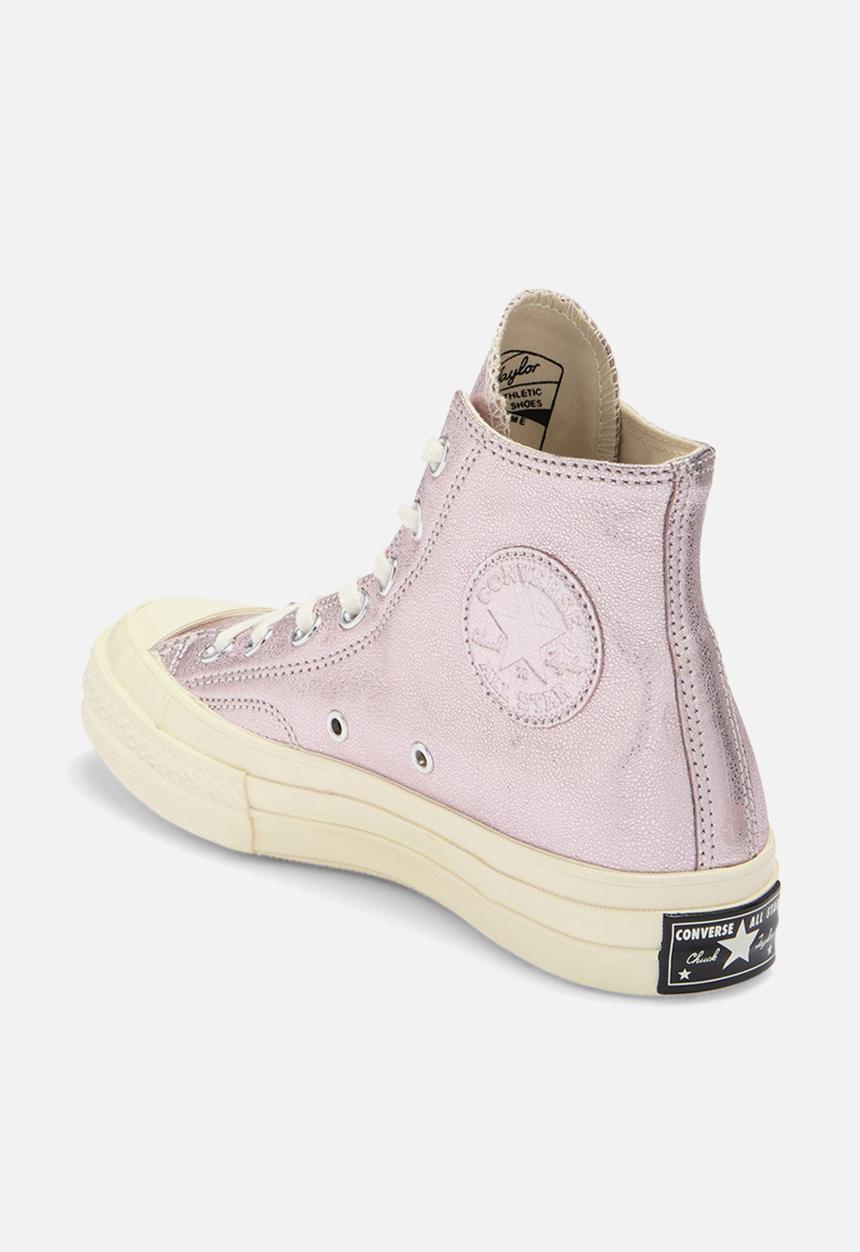 Converse - Chuck Taylor All Star 70's metallic leather hi - pink 