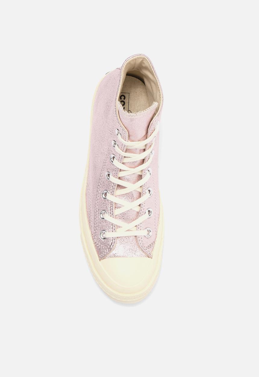 Converse - Chuck Taylor All Star 70's metallic leather hi - pink 