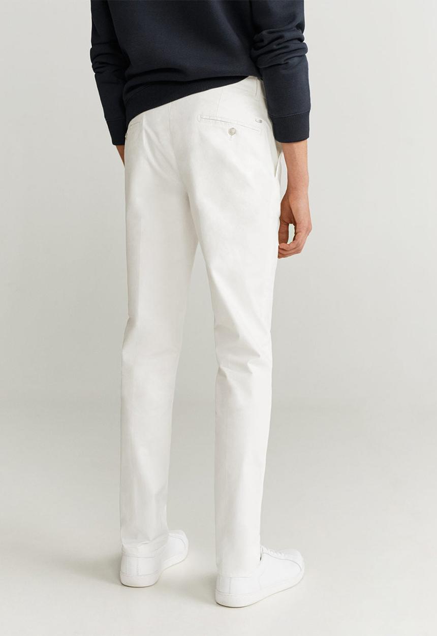 MANGO - Dublin6 trousers - neutral 