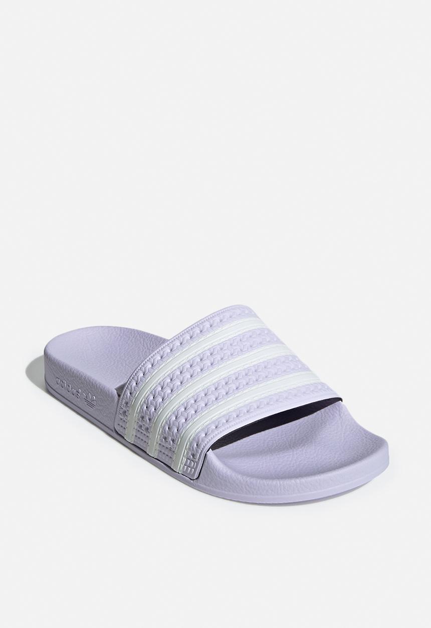 adidas Originals - Adilette w - prptnt/ftwwht/prptnt