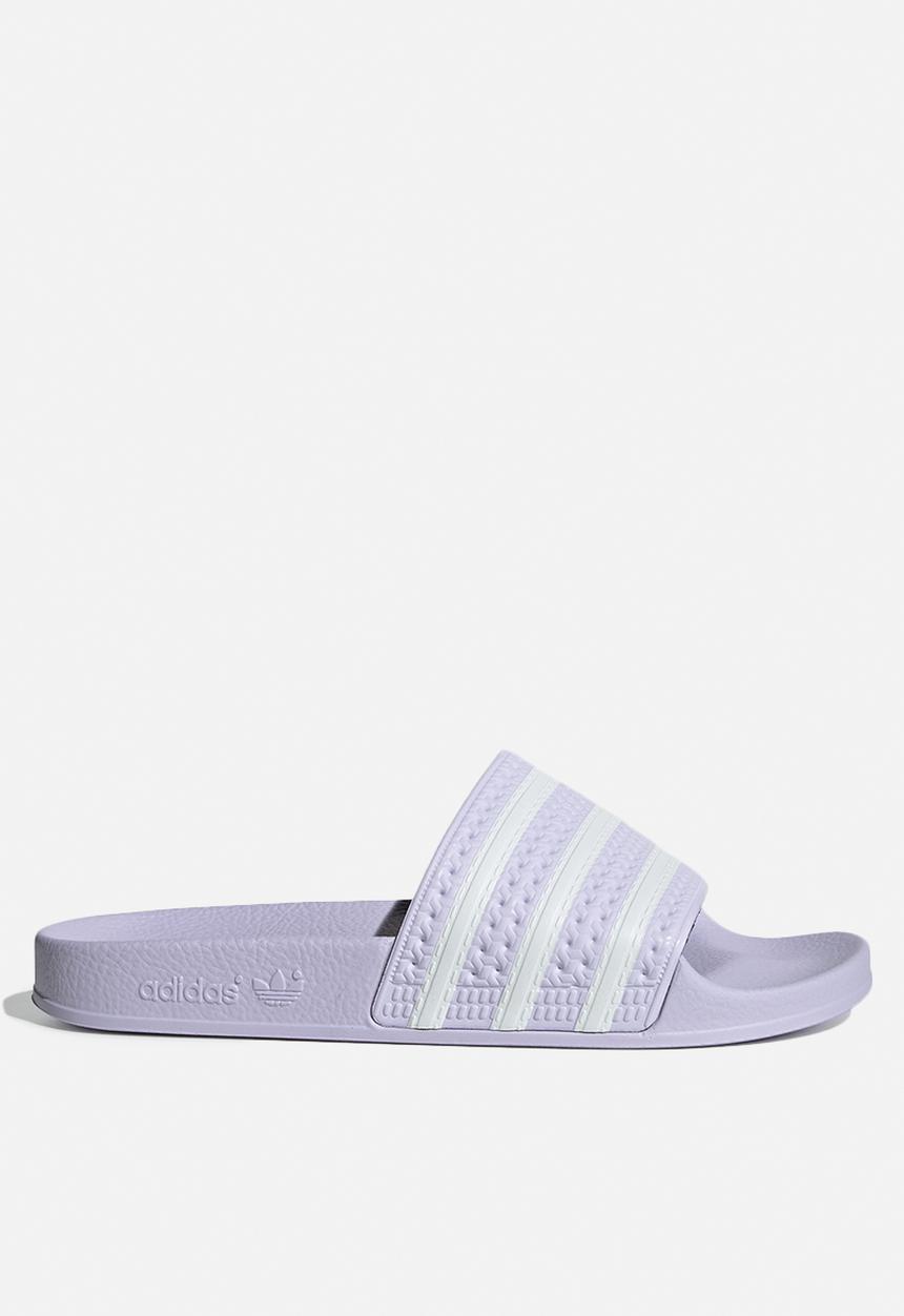 adidas Originals - Adilette w - prptnt/ftwwht/prptnt