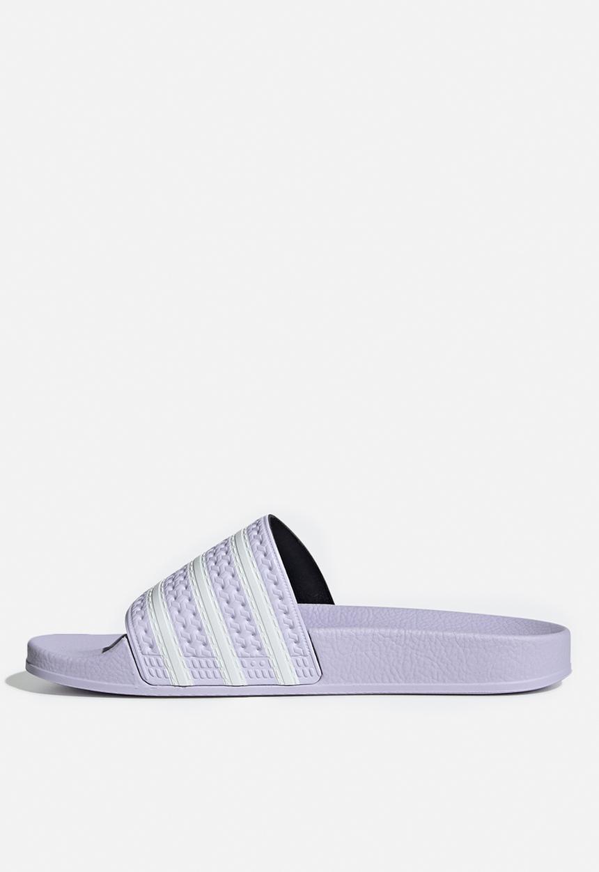 adidas Originals - Adilette w - prptnt/ftwwht/prptnt