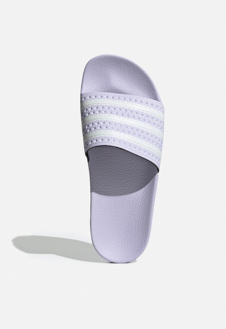 adidas Originals - Adilette w - prptnt/ftwwht/prptnt