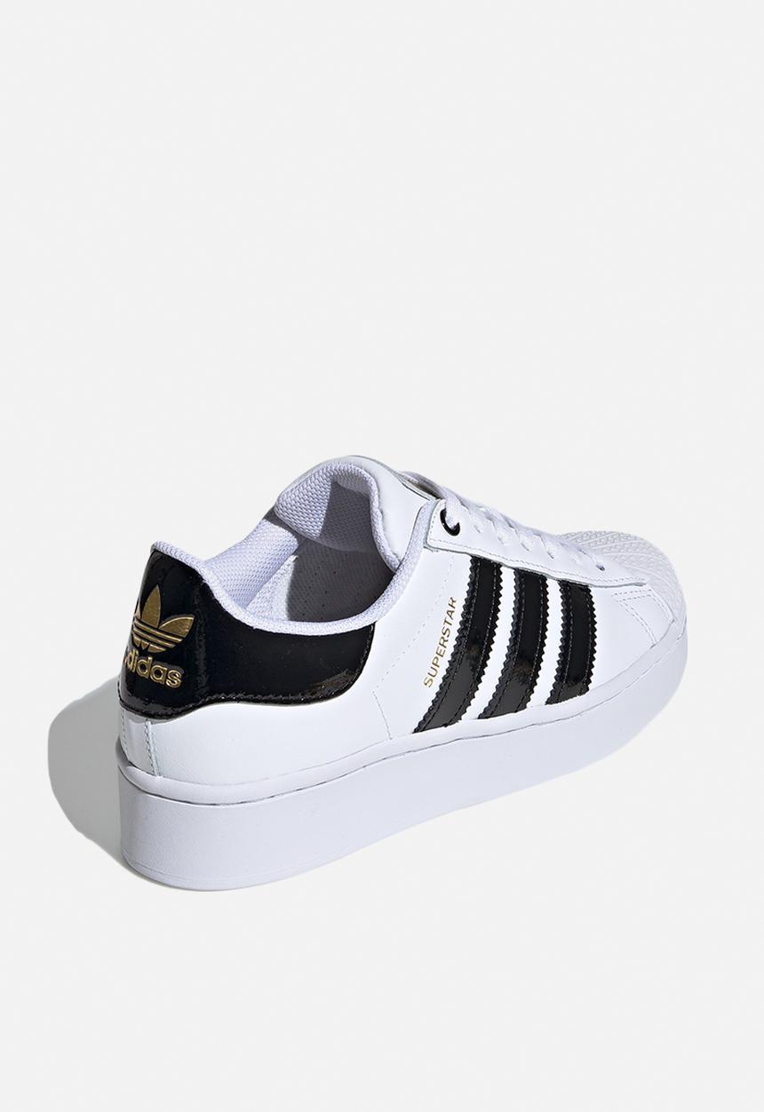 adidas Originals - Superstar plateau - white / black