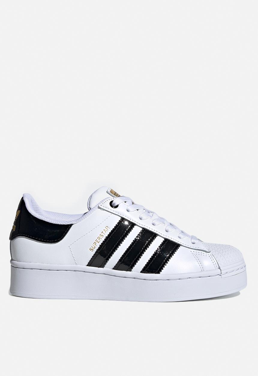 adidas Originals - Superstar plateau - white / black