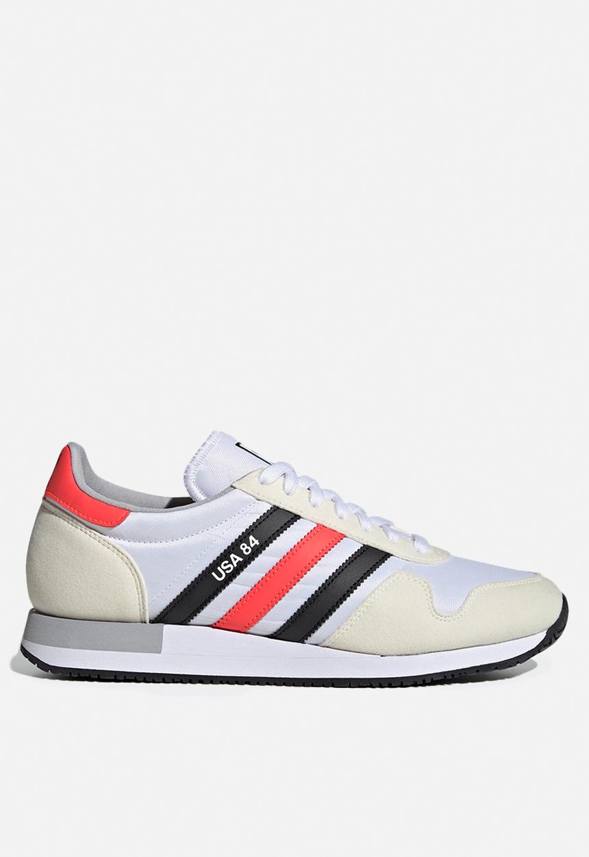 adidas Originals - USA 84 - white / core black / solar red