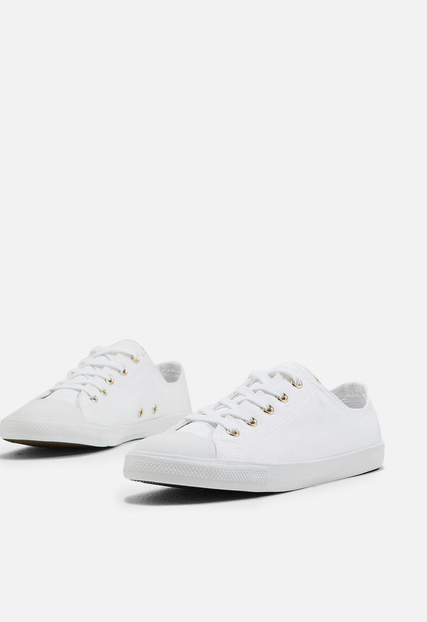 Converse - Chuck Taylor All Star Dainty - white / egret - light gold 