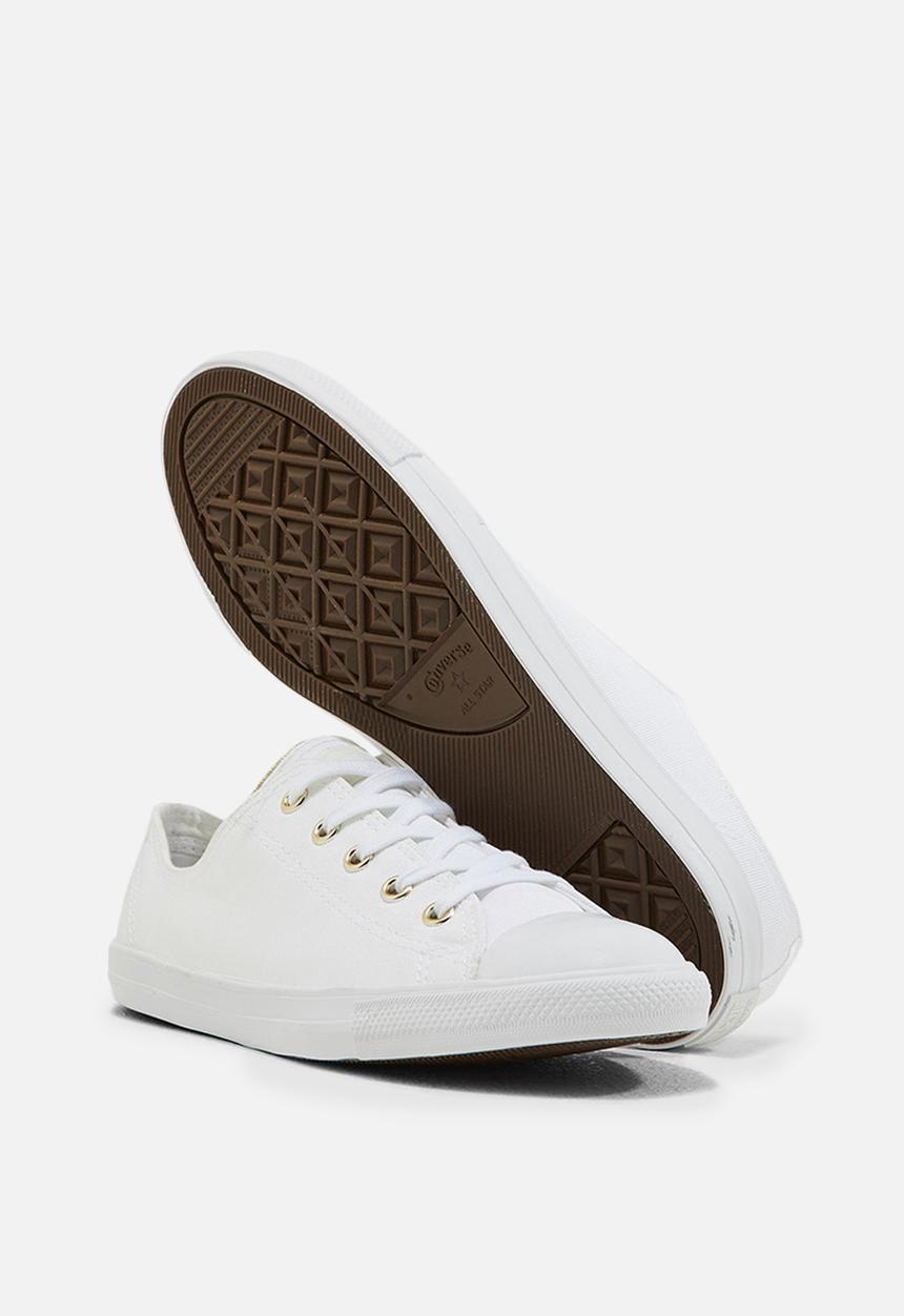 Converse - Chuck Taylor All Star Dainty - white / egret - light gold 