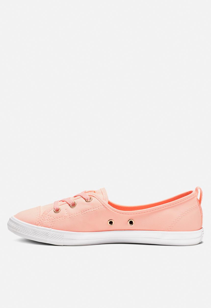 Converse - Chuck Taylor All Star Ballet Lace - washed coral / turf orange 