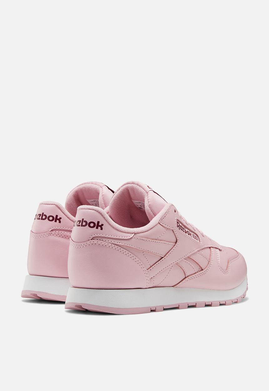 Reebok Classic - Cl lthr - classic pink/white/merlot