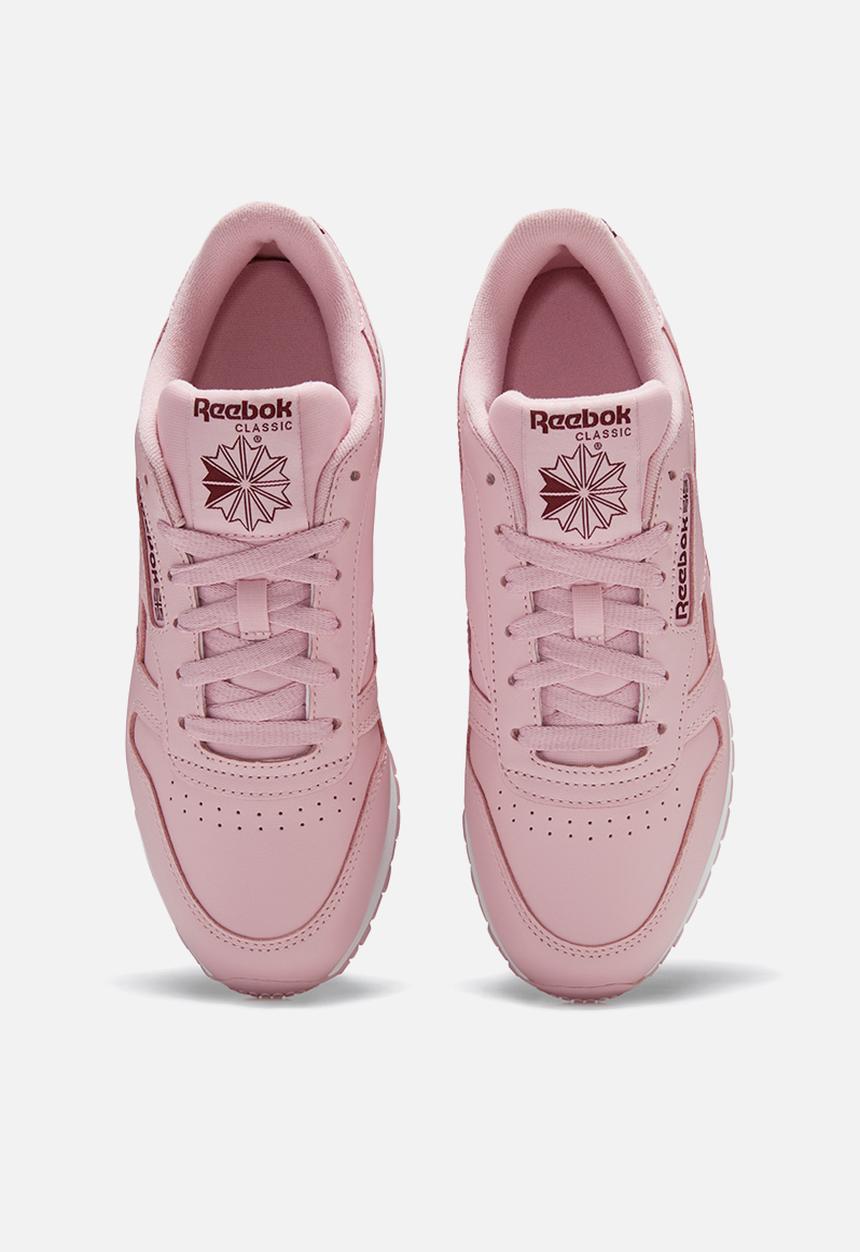 Reebok Classic - Cl lthr - classic pink/white/merlot