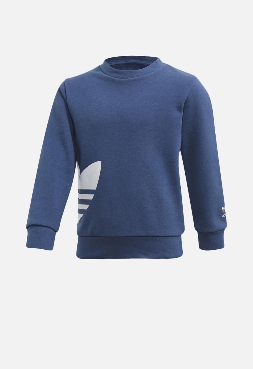 adidas Originals - Big trefoil crew set - night marine & white