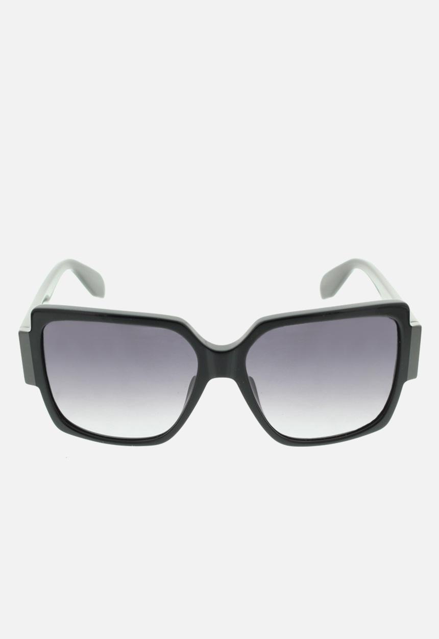 adidas Originals Sun - Adidas  or0005 01b sunglasses - shiny black/gradient smoke