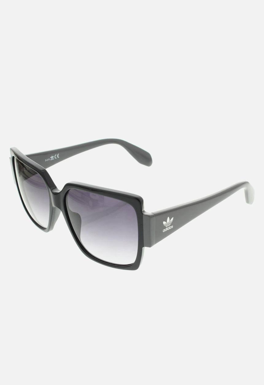 adidas Originals Sun - Adidas  or0005 01b sunglasses - shiny black/gradient smoke