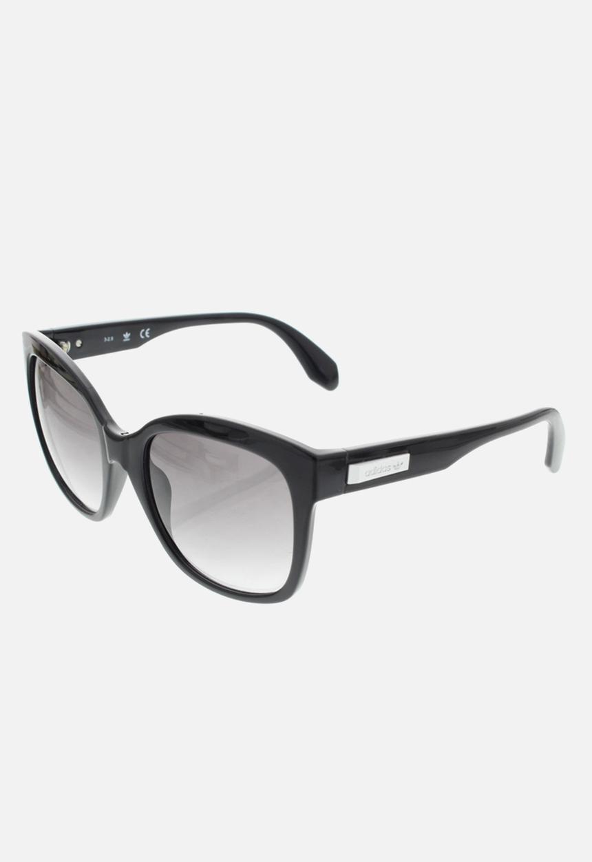 adidas Originals Sun - Adidas  or0012 01b sunglasses - shiny black/gradient smoke
