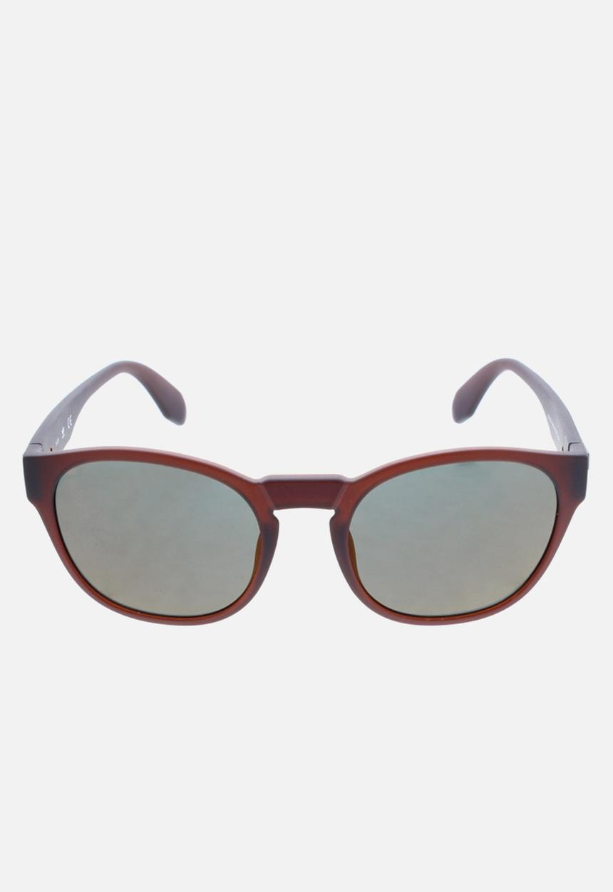 adidas Originals Sun - Adidas  or0014 46q sunglasses - light brown/green mirror
