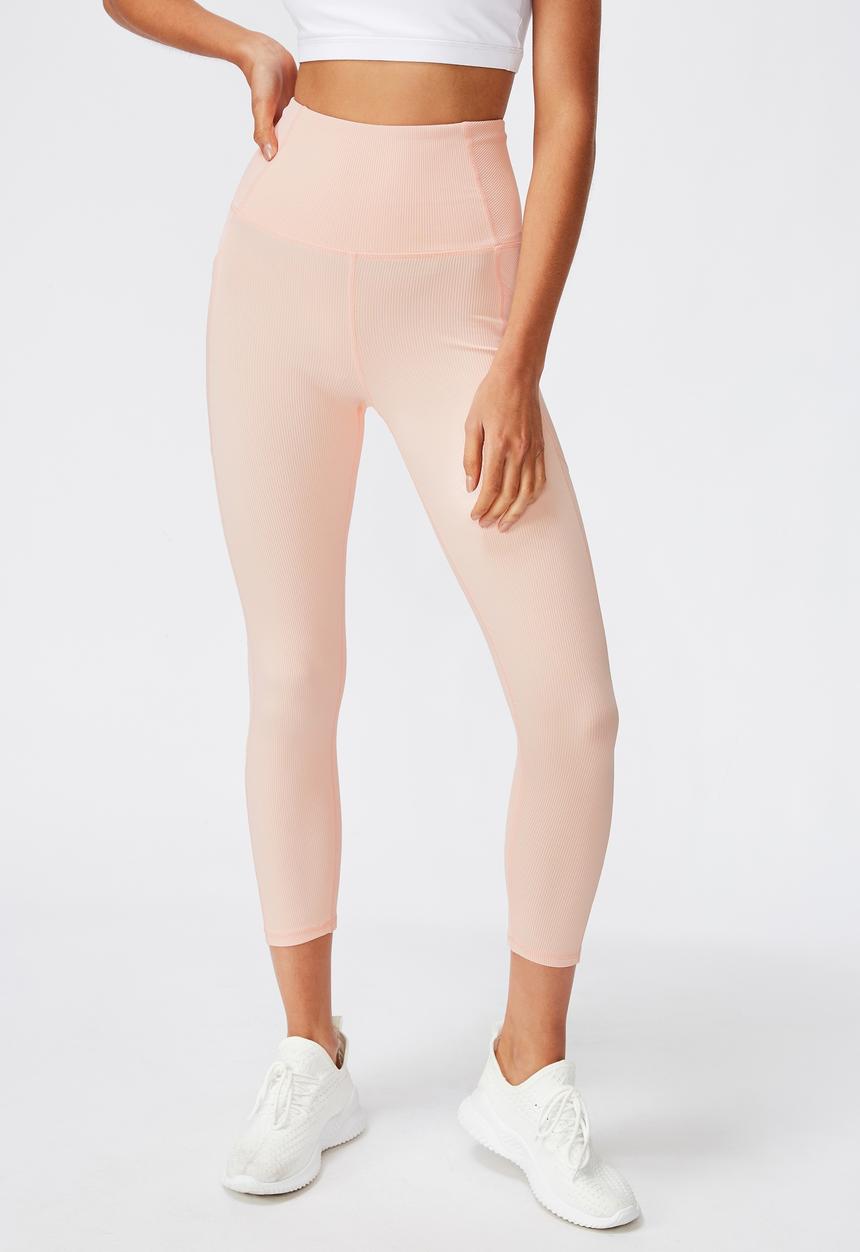 Cotton On - Rib 7/8 tight - pink 