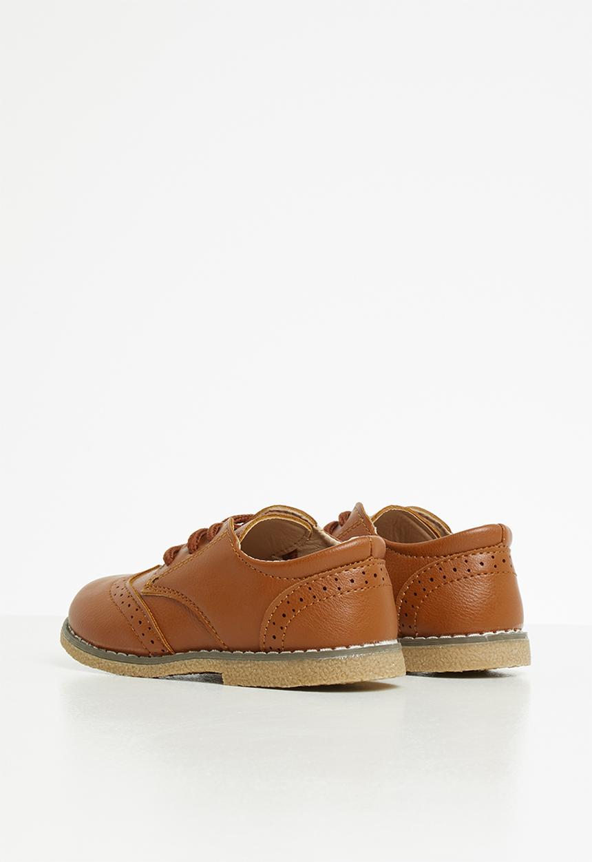 Pop Candy - Boys brogues - brown