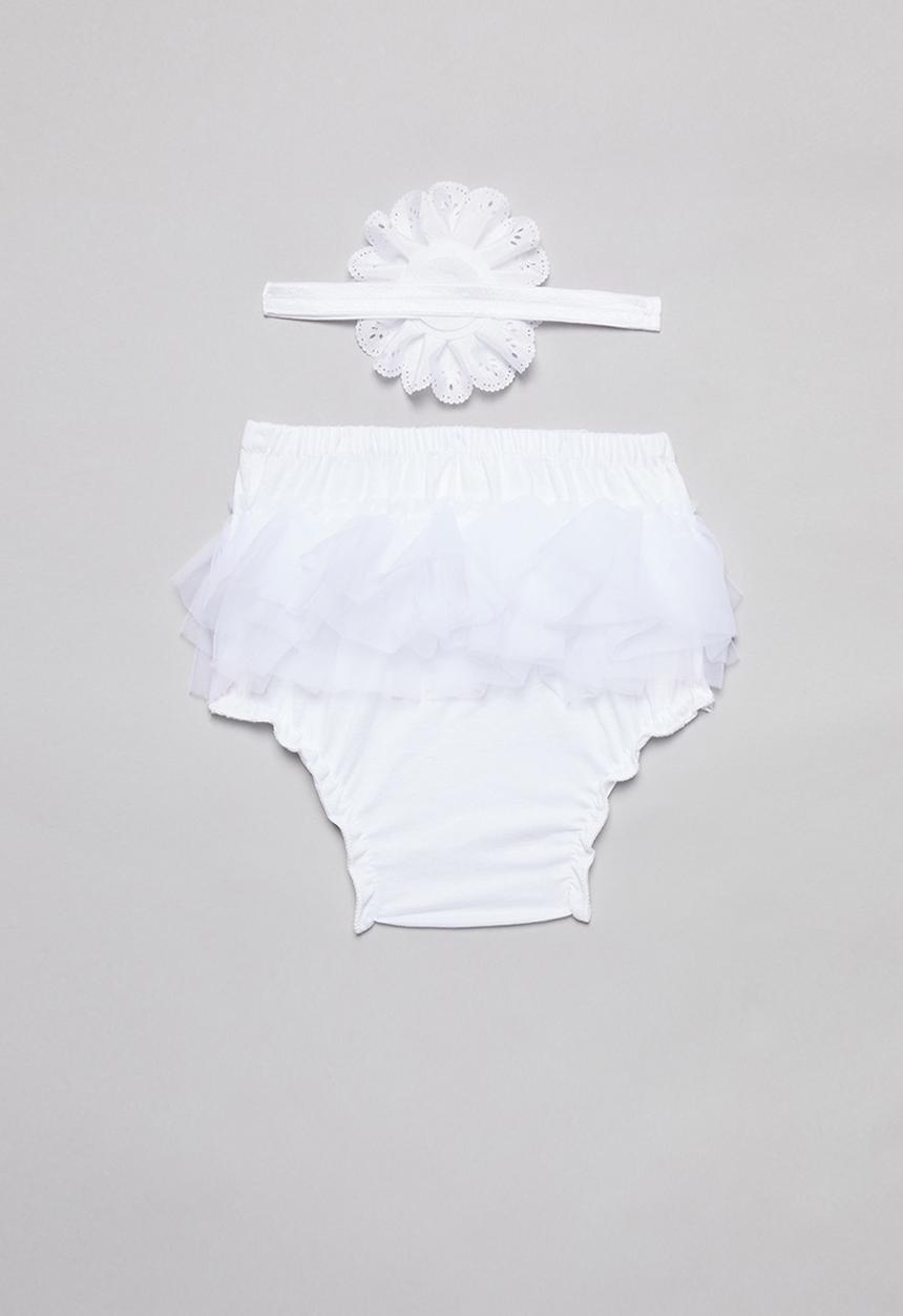 Pop Candy - Tutu & headband set - white