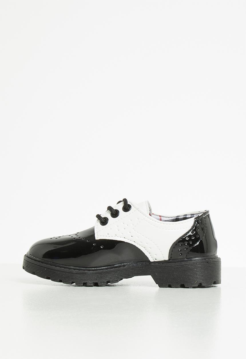 Pop Candy - Brogues - black & white