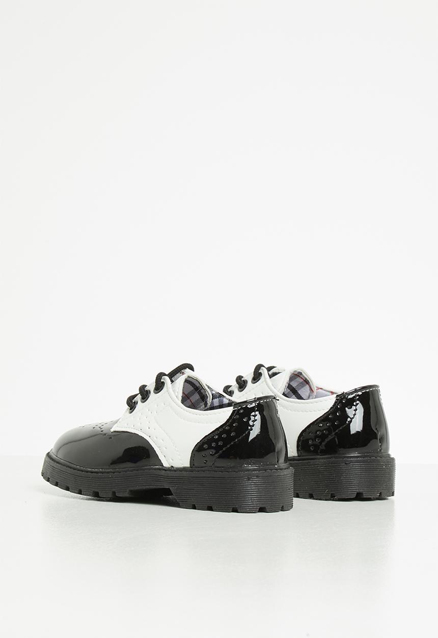 Pop Candy - Brogues - black & white