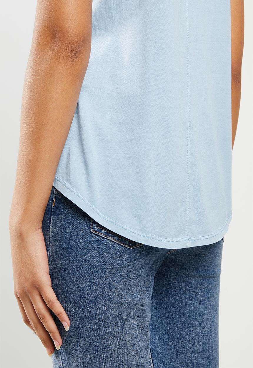 Cotton On - The one crew tee - blue