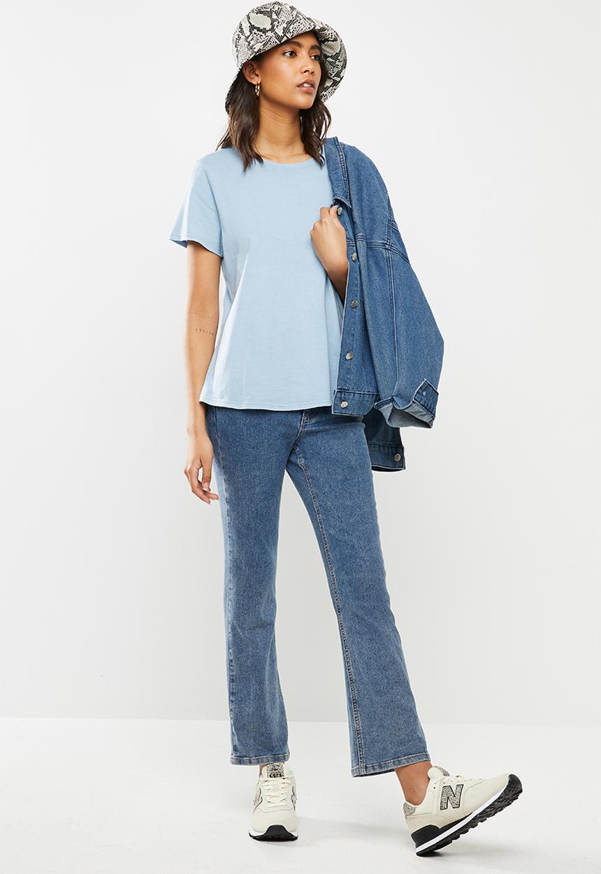 Cotton On - The one crew tee - blue
