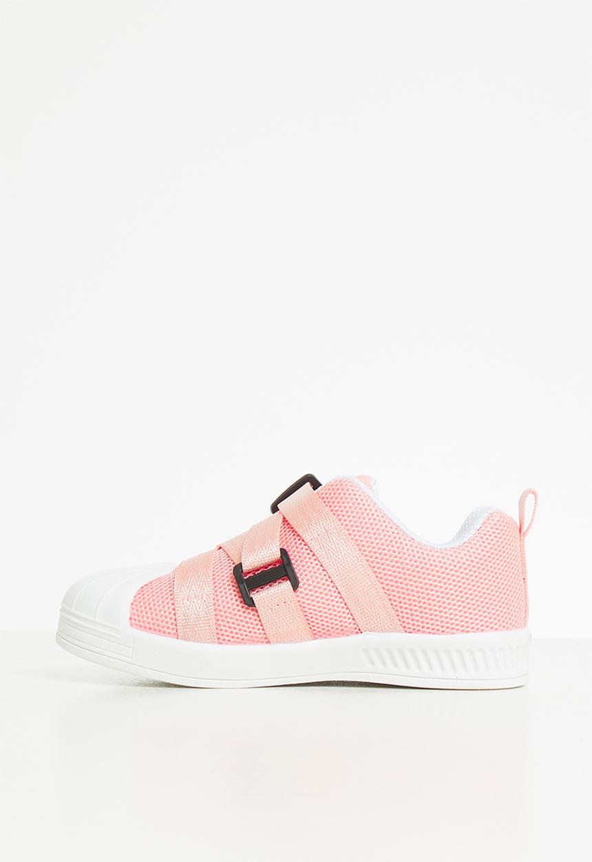 Pop Candy - Girls strap sneaker - pink
