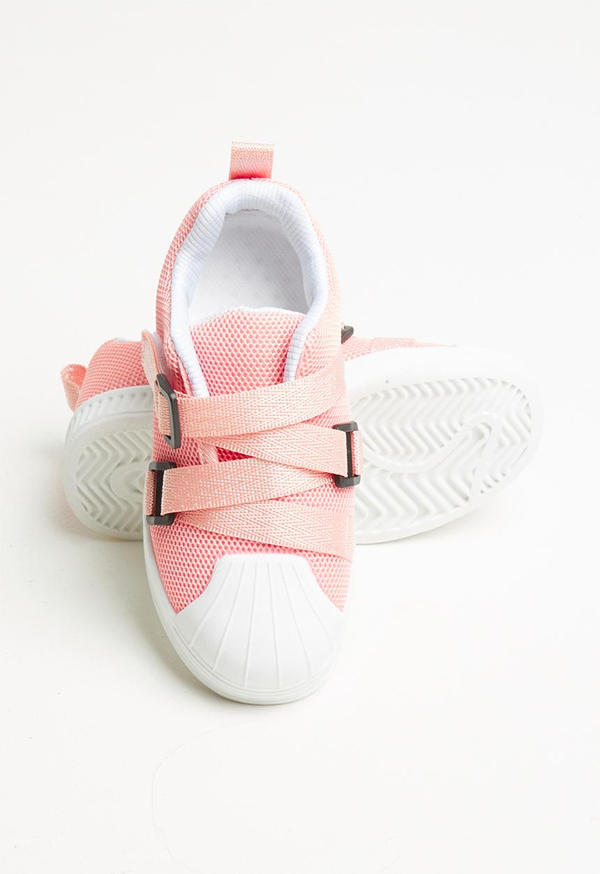 Pop Candy - Girls strap sneaker - pink