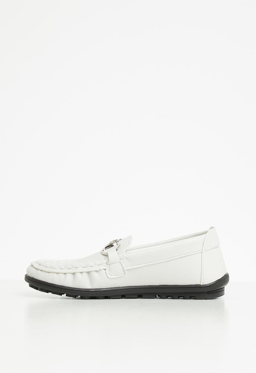 Pop Candy - Boys loafer - white