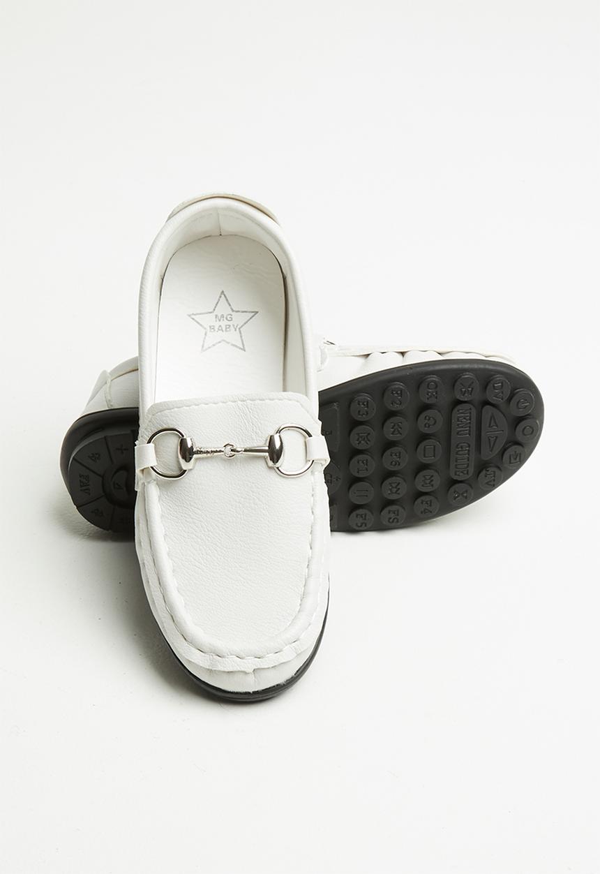 Pop Candy - Boys loafer - white