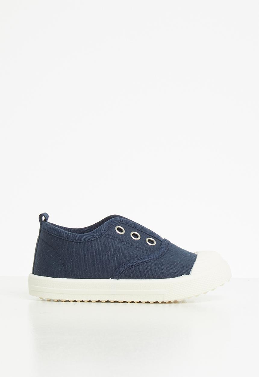 Pop Candy - Slip on - navy & white
