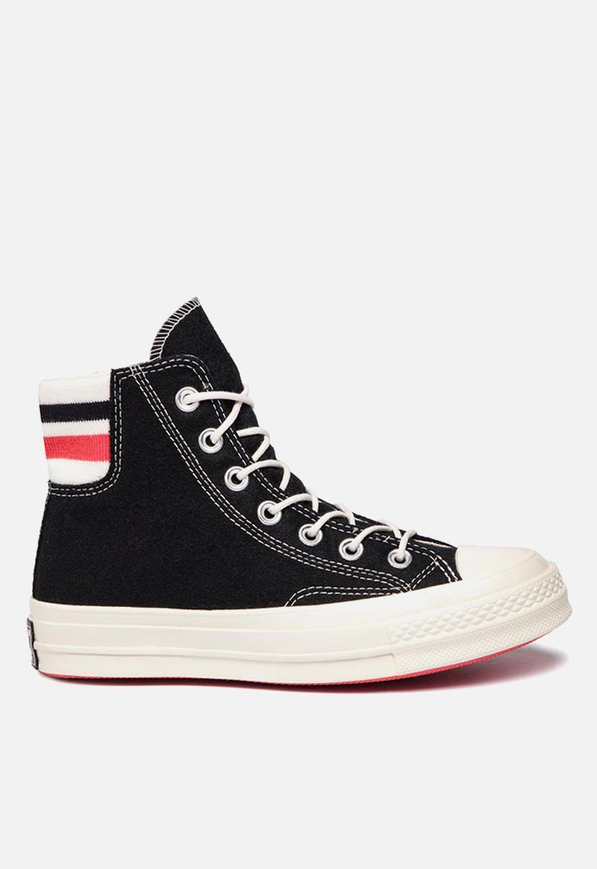 Converse - Chuck 70 retro stripe hi - black 