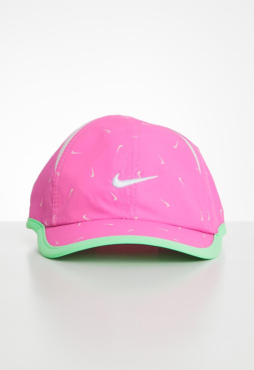 Nike - Graphic aop featherlight cap - pink 