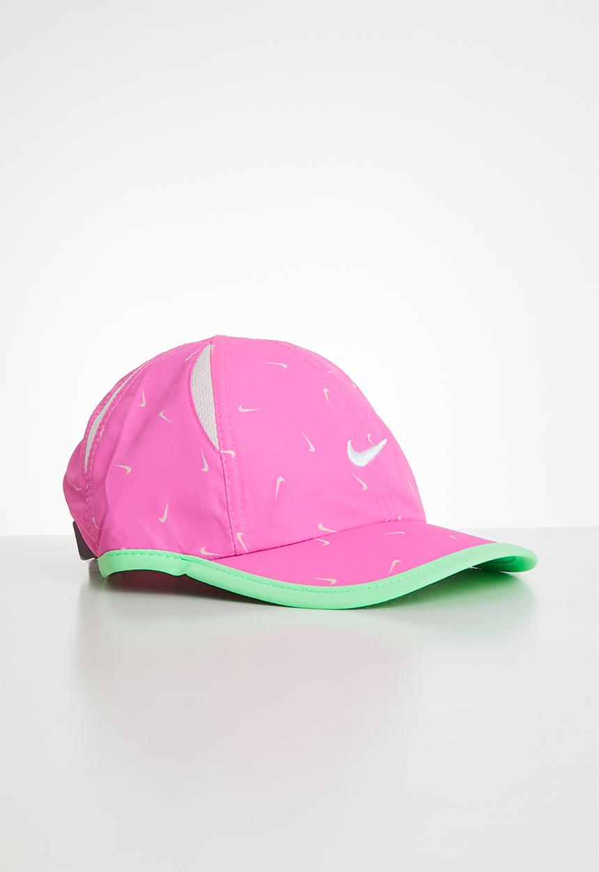 Nike - Graphic aop featherlight cap - pink 