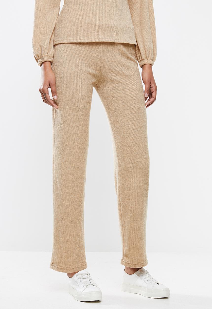 edit - Cosy knit jogger - stone