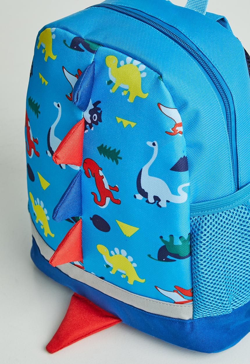 Pop Candy - Boys dino tail backpack - blue