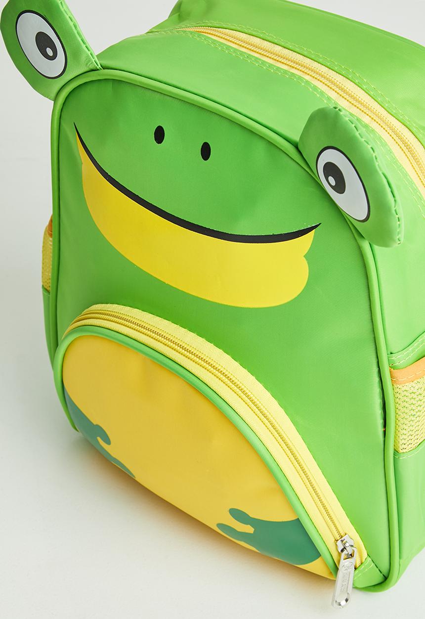 Pop Candy - Frog backpack - green & yellow