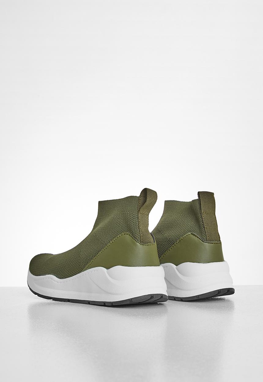 Cotton On - Knit trainer - beatle green
