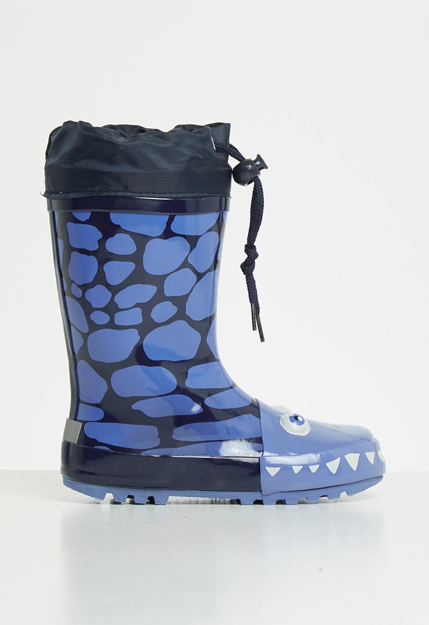 Pop Candy - Boys character rain boots - blue