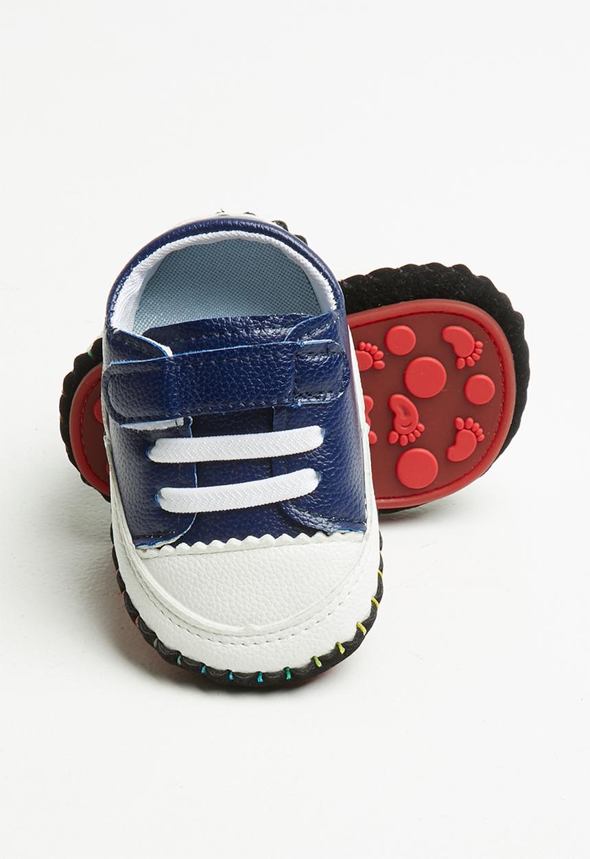Pop Candy - Boys soft sole sneaker - blue
