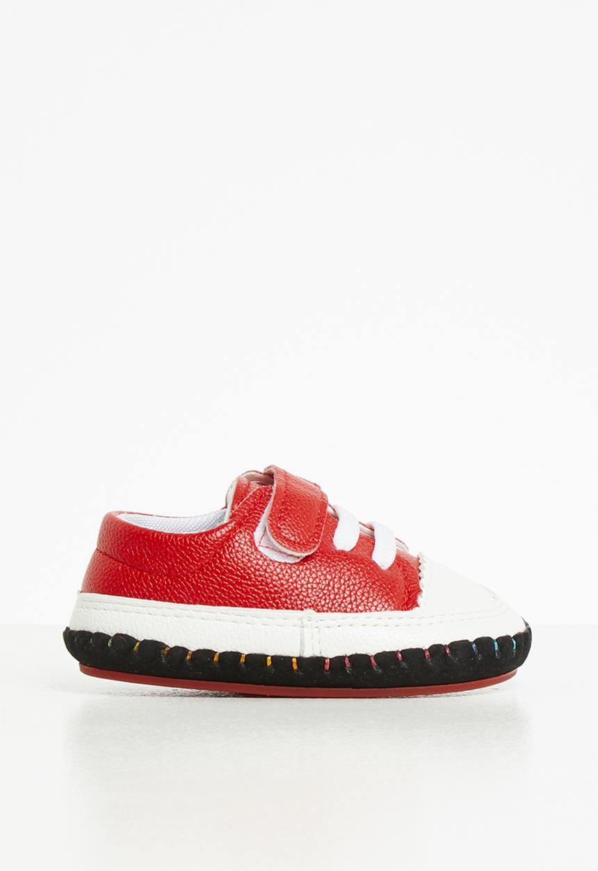 Pop Candy - Boys soft sole sneaker - red