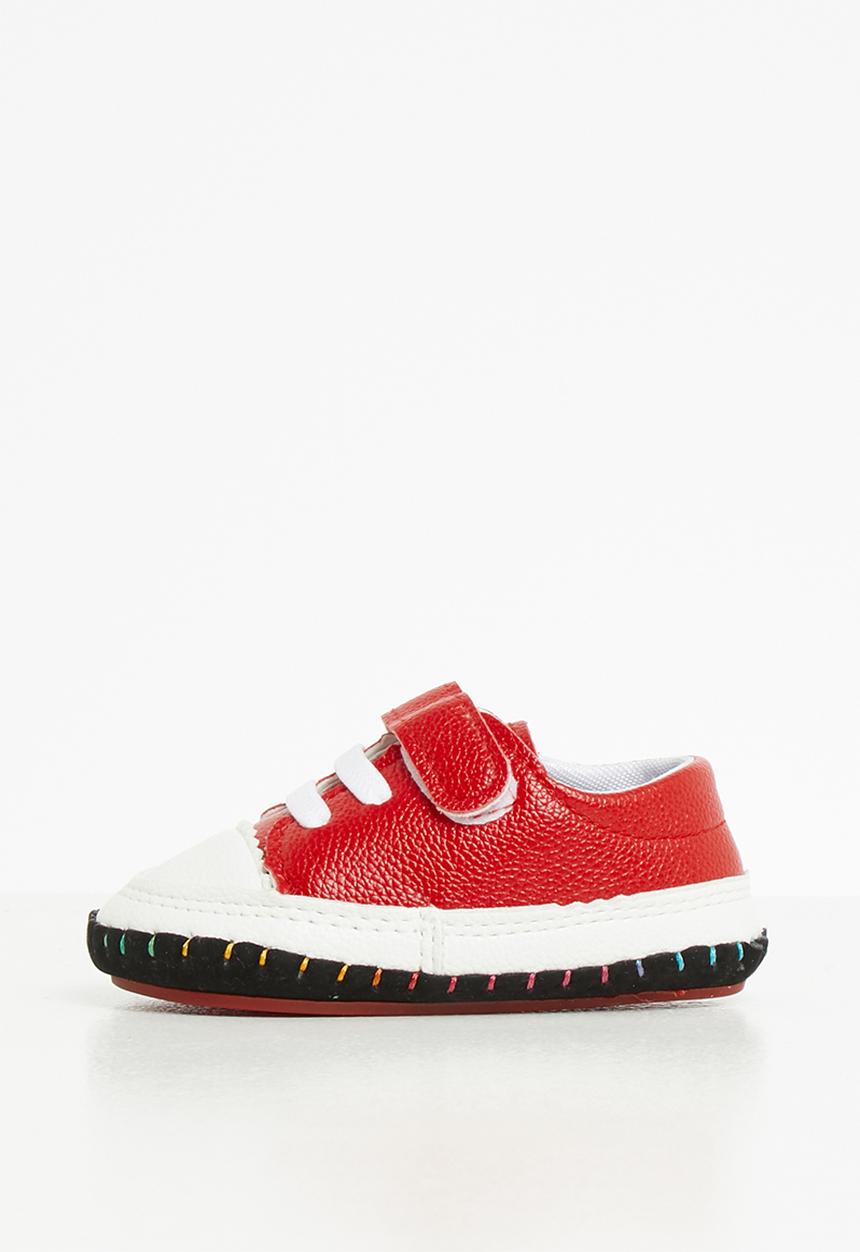 Pop Candy - Boys soft sole sneaker - red