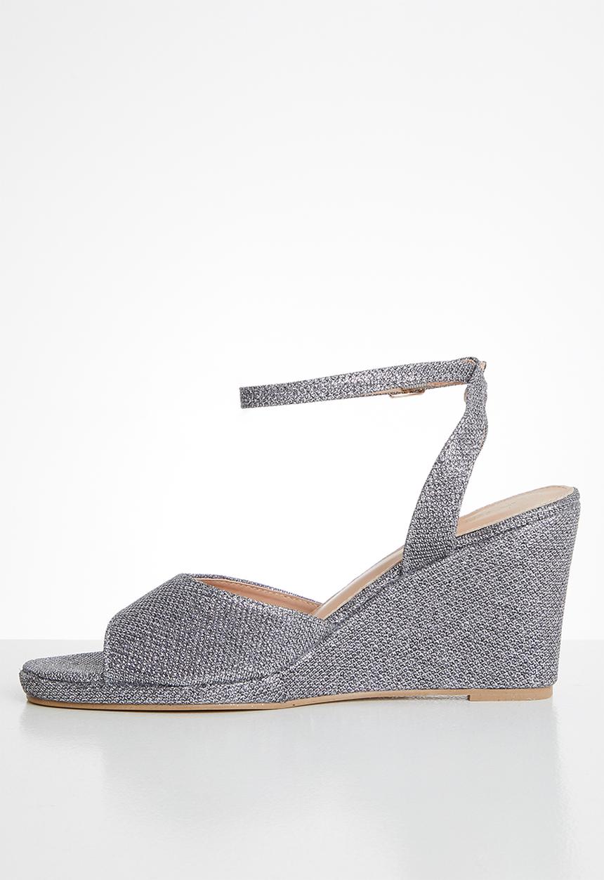 Superbalist - Ella wedge heel - silver