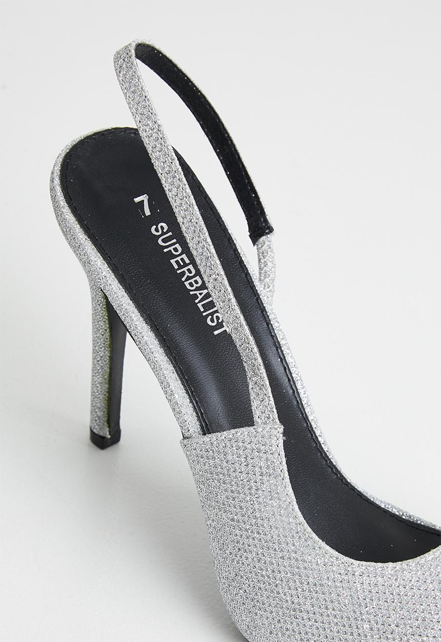 Superbalist - Corrine slingback heel - silver