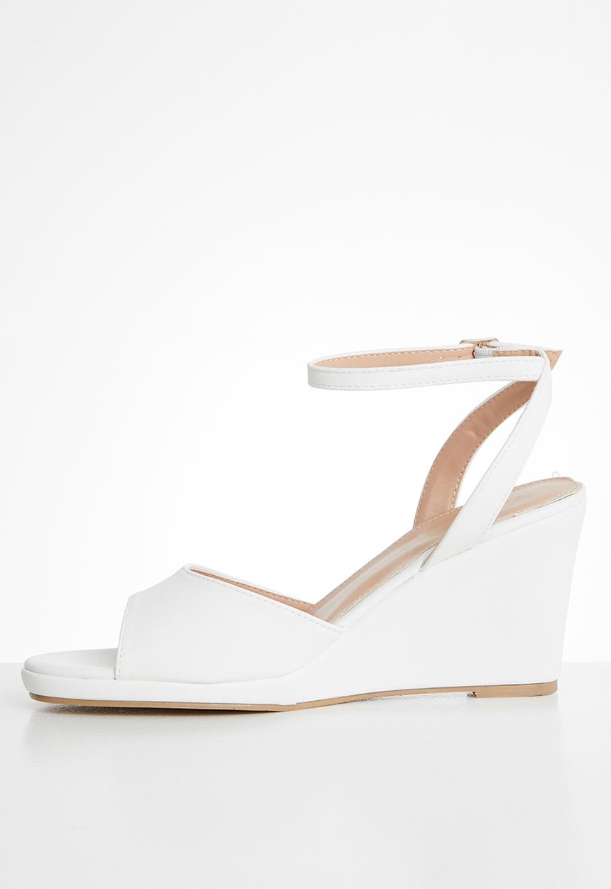 Superbalist - Ella wedge heel - white