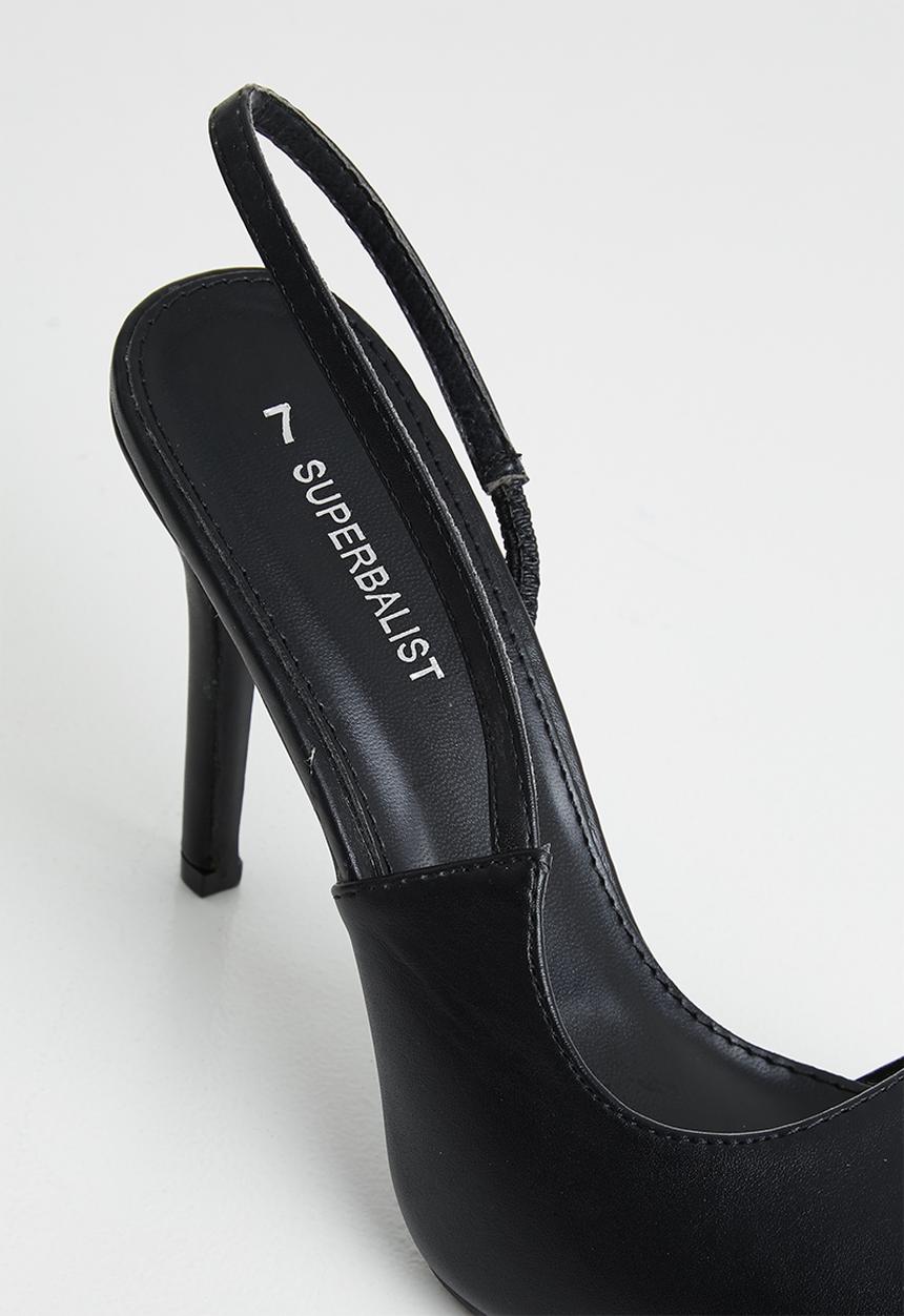 Superbalist - Corrine slingback heel - black