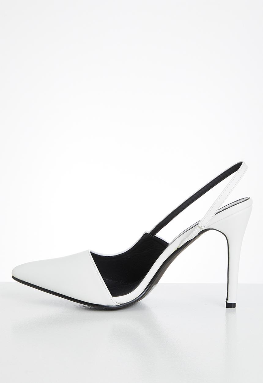 Superbalist - Corrine slingback heel - white