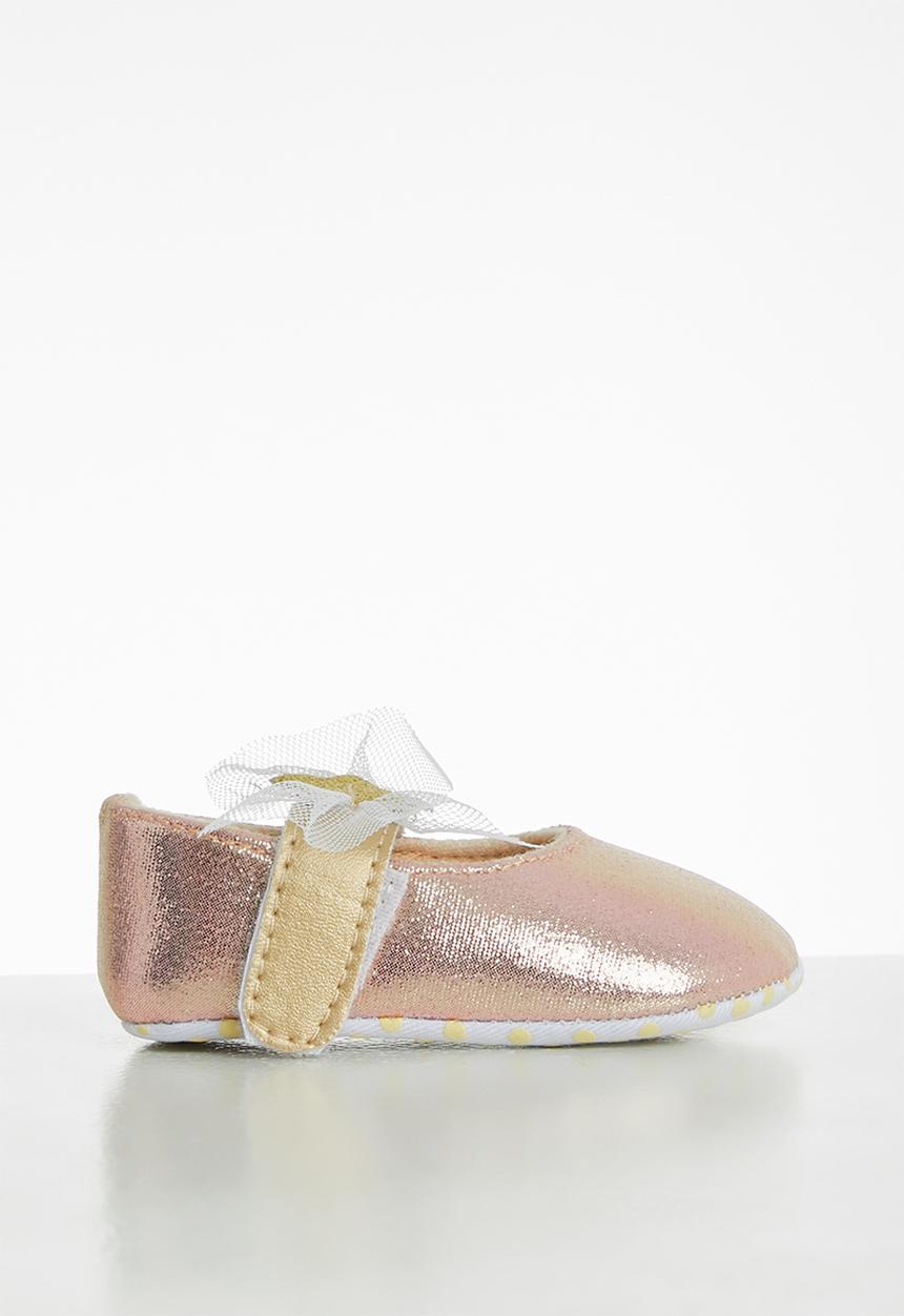 Pop Candy - Metallic bow pump - pink